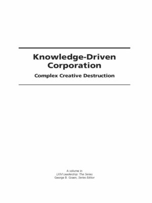 cover image of Knowledge-Driven Corporation